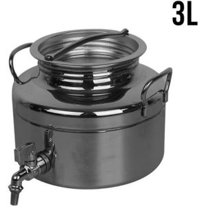 Fut Alimentaire En Inox Avec Robinet Pour Huile D Olive Ou Autre 5l Achat Vente Citerne Cuve Fut Jerrycan Fut En Inox Cdiscount