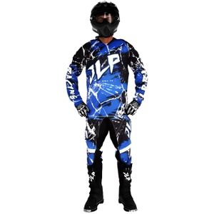 PACK ENSEMBLE TENUE PANTALON MAILLOT GANTS MOTO CROSS QUAD VTT B