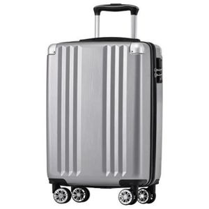 VALISE - BAGAGE Valise rigide 56.5x37.5x22.5 cm acve serrure douanière TSA, valise à roulettes matériau ABS valise de voyage, bagage à main 4 roues