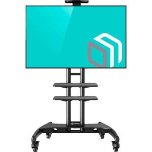 LED Pivotant 120/°Vertical 90/° LCD et Plasma VESA Jusqu/à 600x400mm et Charge de 50kg 80-178cm Vemount Support TV de Plafond pour /écran Plat de 32-70