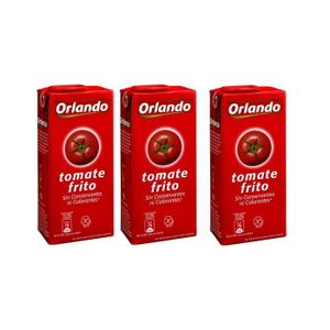 SAUCE CHAUDE Sauce Tomate frito 3x350 Grs Orlando
