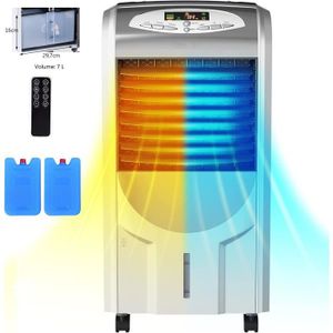 Giantex climatiseur monobloc mobile 7000 btu chaud/froid