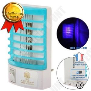 LAMPE ANTI-INSECTE TD® Lampe Ultraviolet anti-moustique (220V électri