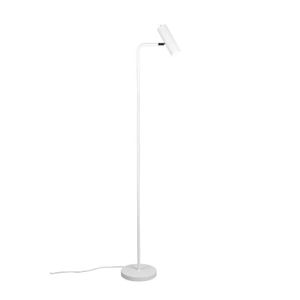 LAMPADAIRE Marley Lampadaire Spot Cylindre Blanc H. 152cm