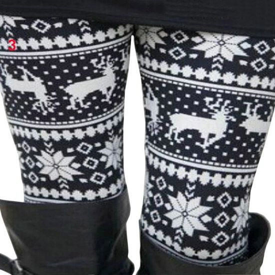 Pays des Merveilles de Noël Legging - Taille unique / Bande de yoga