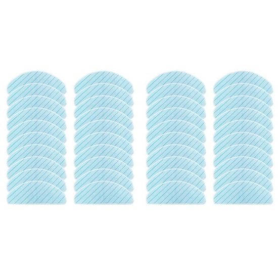Lot De 4 Chiffons Lavables Pour Robot Aspirateur Ecovacs Deebot X1 OMNI T10 Turbo - Microfibre