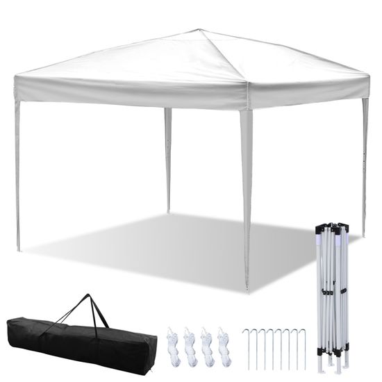 Tonnelle tente de reception pliante pavillon chapiteau barnum 3x3m Vert