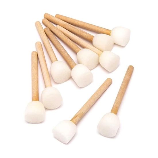 Lot De 10 Anneaux En Bois De Qualité Supérieure, Diamètre