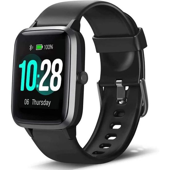 Lintelek Montre Connect e Intelligente Homme Femme Ecran