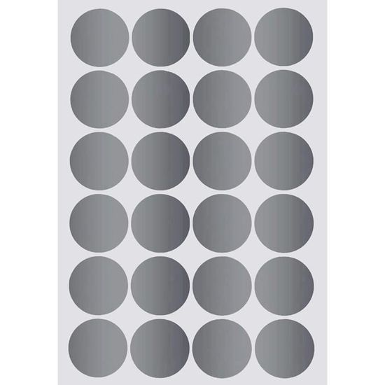 Lot de 120 pastilles autocollantes rondes 25 mm[1139] - Cdiscount Beaux ...