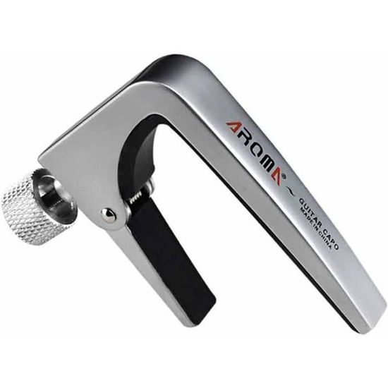 Capodastre en alliage de zinc pour guitare électrique ou acoustique Capodastre en alliage de zinc pour guitare électrique ou acoustique