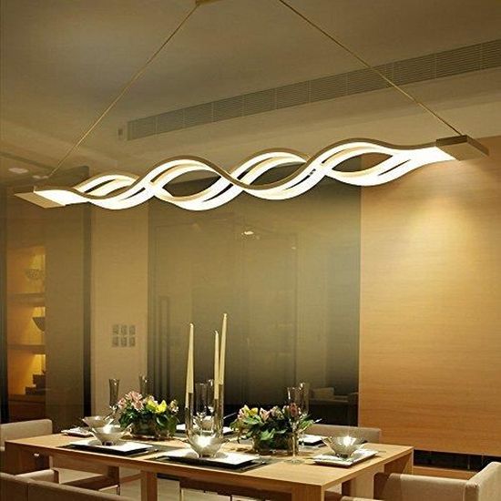 Suspension LED,Moderne LED Lustre Suspendus Luminaire Plafond led Lampe,3000 Kelvin ( Blanc chaud )