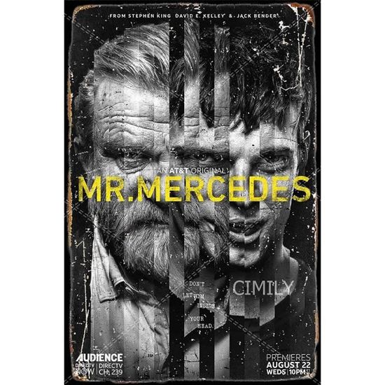 Mr. Mercedes Season 1 Poster- rétro Fer Peinture Affiche Plaque décoration Murale pour Bar café Jardin Maison 20x30cm[744]