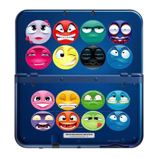 Coque NEW 3DS XL Emoticone Smiley emojii BD comics transparente Cdiscount Informatique