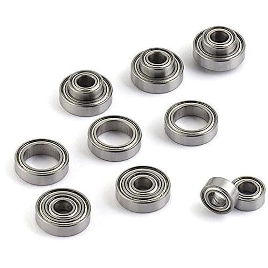 Lot De 10 Billes De Roulement En Nylon 16 Mm - Précision G2 - Pour Mécanique, Skate, Machines - Sourcing Map