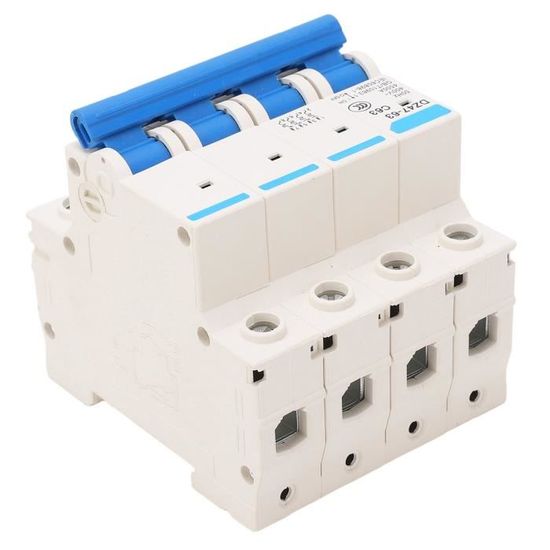 Disjoncteur Miniature 10A 12V Pour Circuits CC - Haute Capacité De Rupture - Pour Installations Solaires, Photovoltaïques, Boîtes De Bus