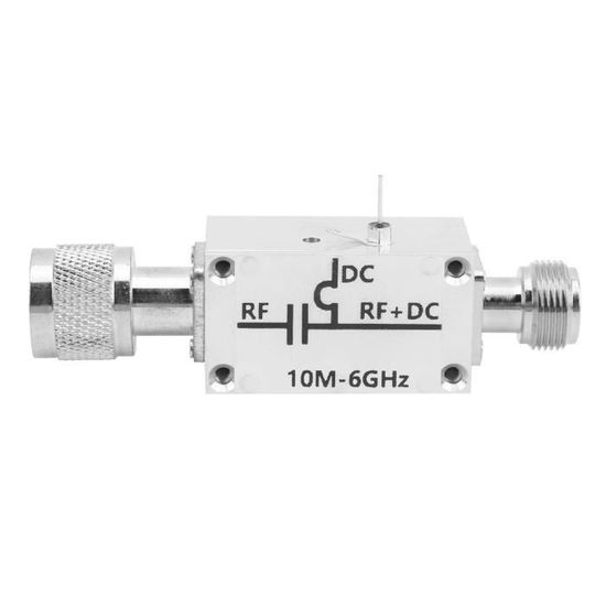 Bias Tee (Té De Polarisation) 10MHz-6GHz - Amplificateur Large Bande, Isolation DC - Pour Radiofréquence, Fibre Optique Et Tests électroniques