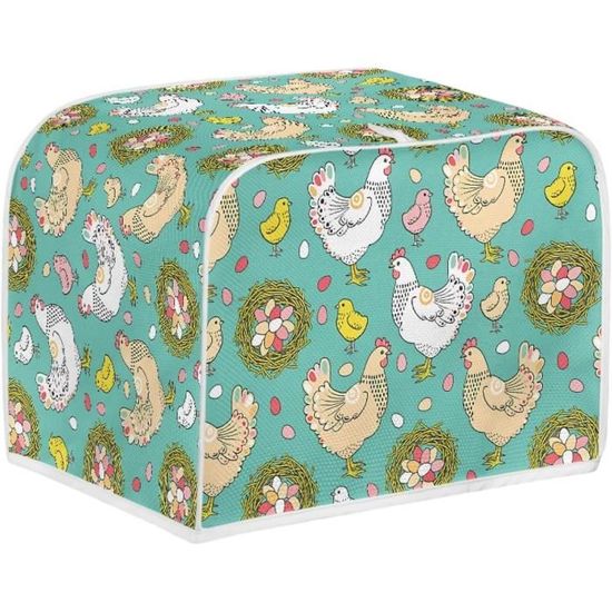 Housse Mijoteuse Motif Floral - Sac Transport Anti-Poussière Avec Poche