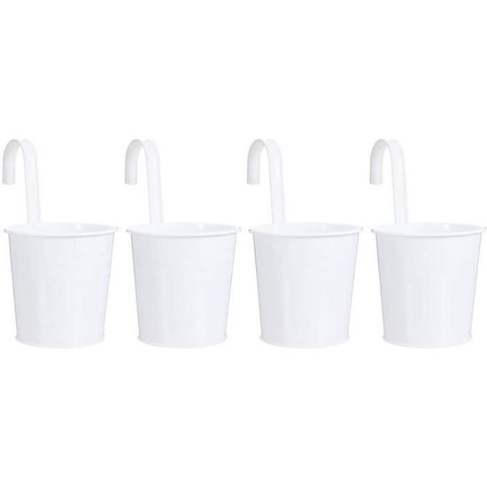 6 Pots De Fleurs Funéraires Avec Réservoir D'Eau - Décorations Cimetière, Mémorial, Jardin