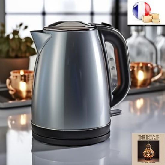 Generic BOUILLOIRE ÉLECTRIQUE EFRICA 1.8L – VERRE + INOX (CZ-B588) - Prix pas cher | CI
