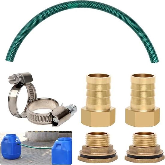 Kit De Raccordement Pour Citerne De Pluie 32 Mm Tuyau De Raccordement