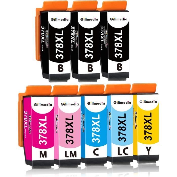 Lot De 10 Cartouches D'Encre De Rechange Pour Hp 920Xl 920 Xl