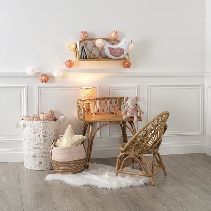 Bureau enfant rotin Atmosphera
