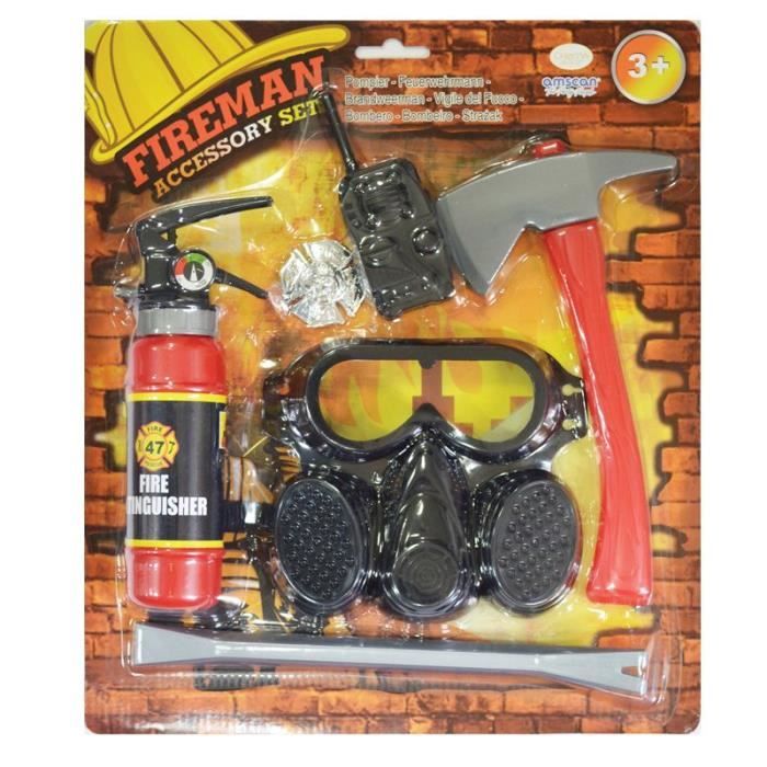 KIT ACCESSOIRES POMPIER ENFANT