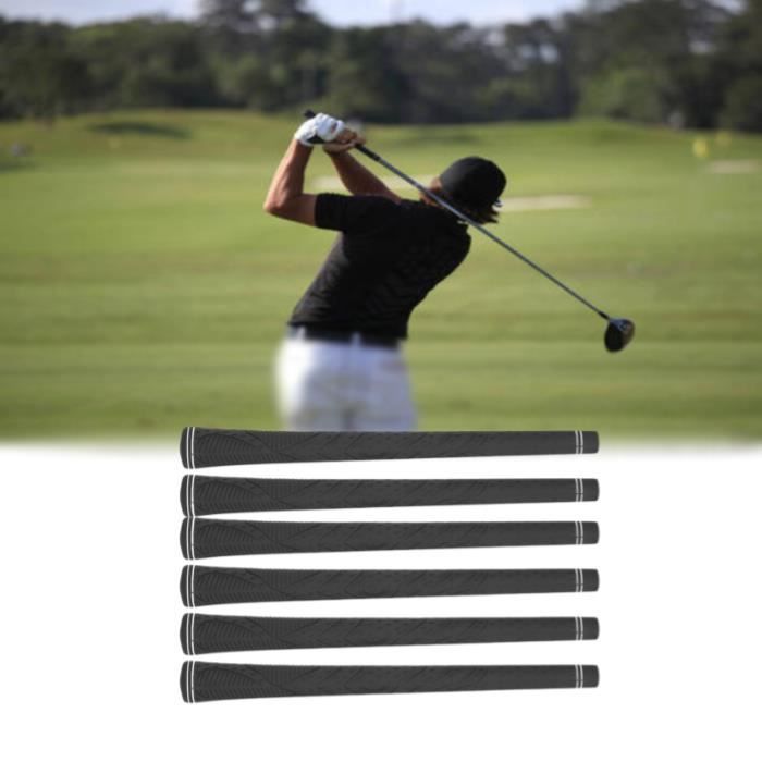 13 pièces Durable en caoutchouc souple Golf Club Grip poignée couverture accessoires remplacement -KEL