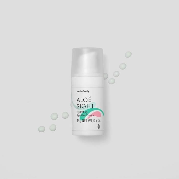 HELLO BODY ALOÉ SIGHT GEL-CRÈME CONTOUR DES YEUX REVIGORANT 15 g