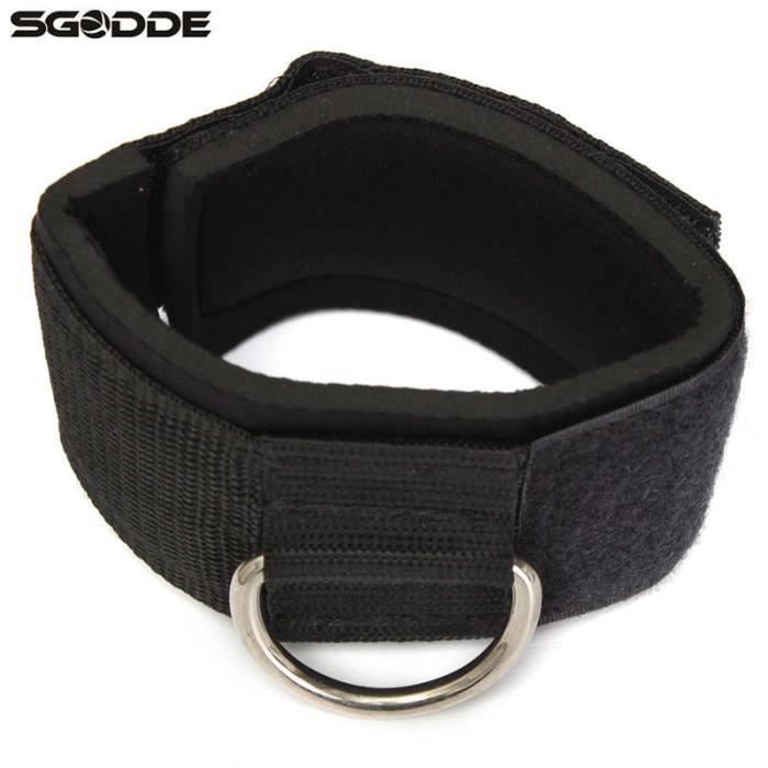 Musculation Sport jambe poulie formation orthèse cheville protecteur gymnastique entraînement D anneau ch - HSJSTLDC05858