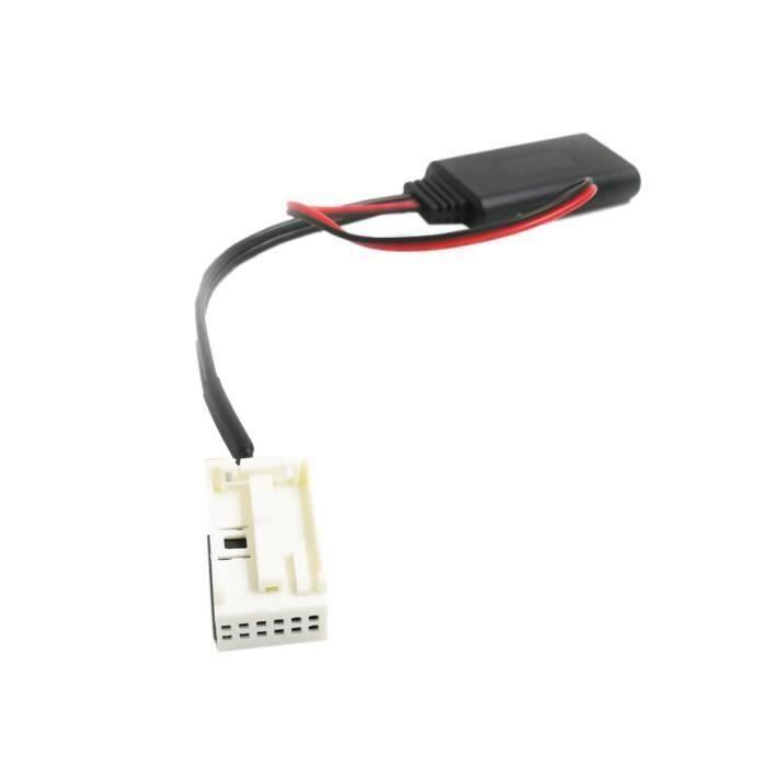 Module Radio Sans Fil pour Voiture Bluetooth Adaptateur Audio Aux-In pour Peugeot 207 307 407 308 Citroen C2 C3 Rd4