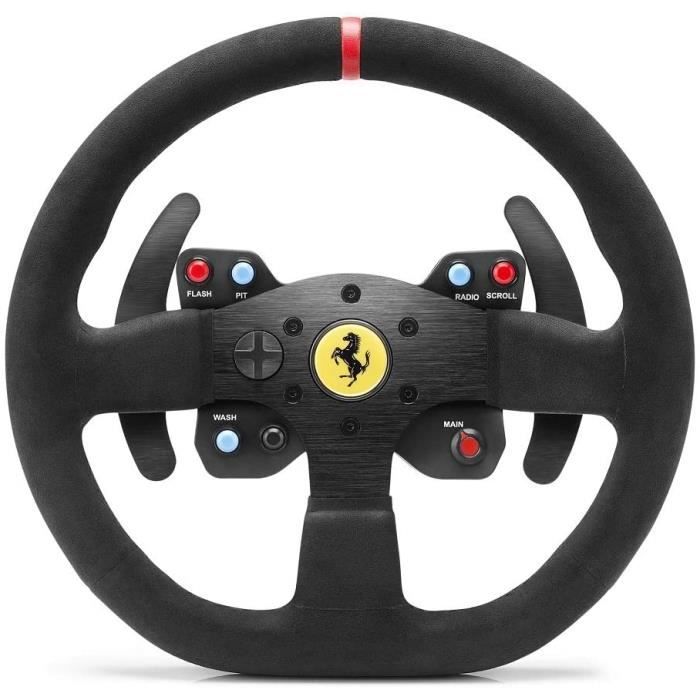 VOLANT Thrustmaster Ferrari 599XX EVO 30 Alcantara Wheel AddOn compatible avec lrsquoensemble des bases Thrustmaster TSeries134