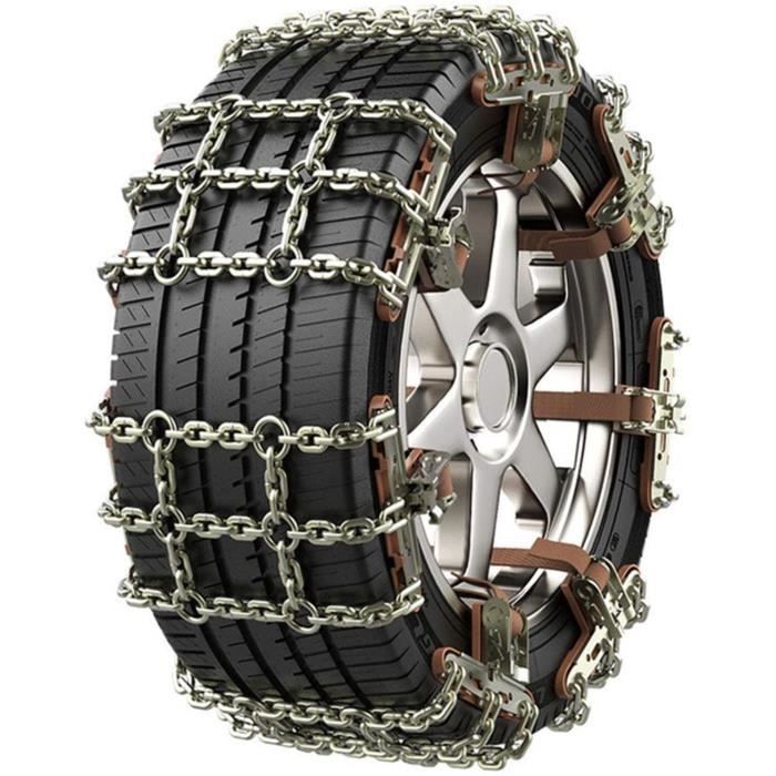 Chaînes à neige antidérapantes pour neige soudaine, faciles à monter, pour pneus de voiture, universelles, pour largeur de pneu