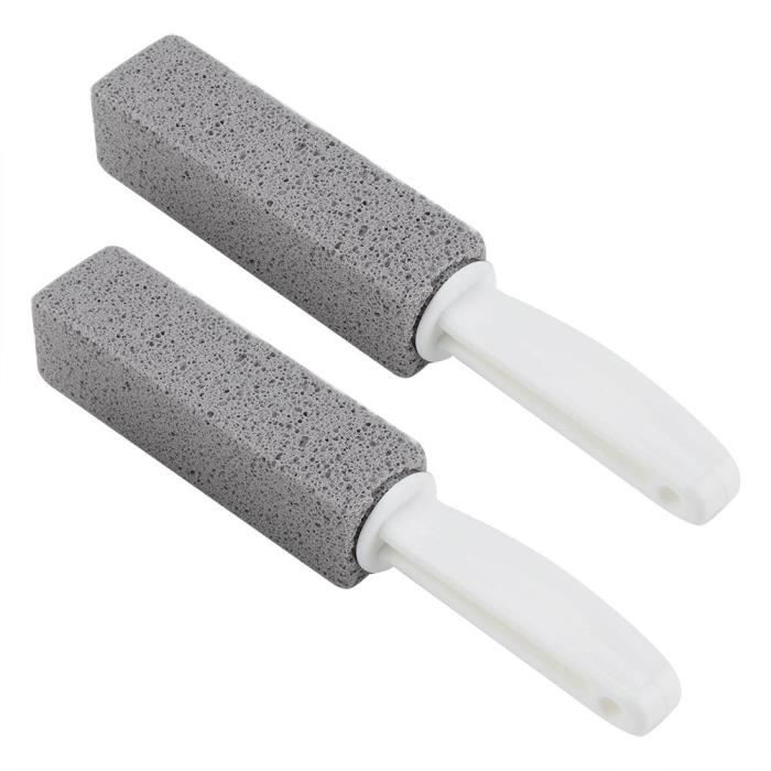 ARAMOX brosse pour brosse Nettoyage pratique de baguette de brosse de nettoyant de pierre ponce de patinoire de cuvette de toilette