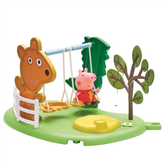 Outdoor Balançoire | Jeu Complet | Peppa Pig | avec Figure Peppa