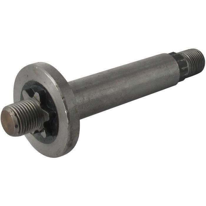 Axe pour palier de Lame adaptable sur MTD - Longueur: 132mm - Se monte sur notre palier 650-0757