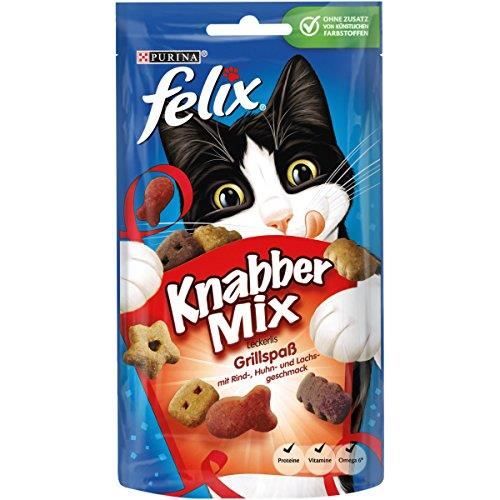 Felix KnabberMix friandises pour Chat, Lot de 8 (Sachet de 8 x 60 g) 12183468