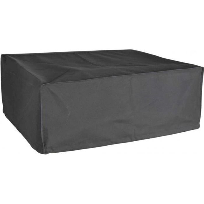 Housse De Protection pour plancha à poser Haute Qualité polyester L 75 x l 60 x h 25 cm couleur anthracite