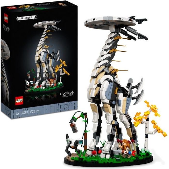 LEGO® 76989 Horizon Forbidden West : Grand-Cou, Décoration d'Intérieur, Maquette à Construire, avec Figurine, Idée Cadeau