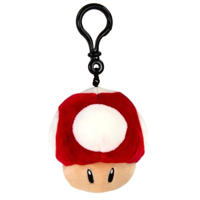 MARIO KART Clip' n plush Mochi Mochi Champignon 10 cm