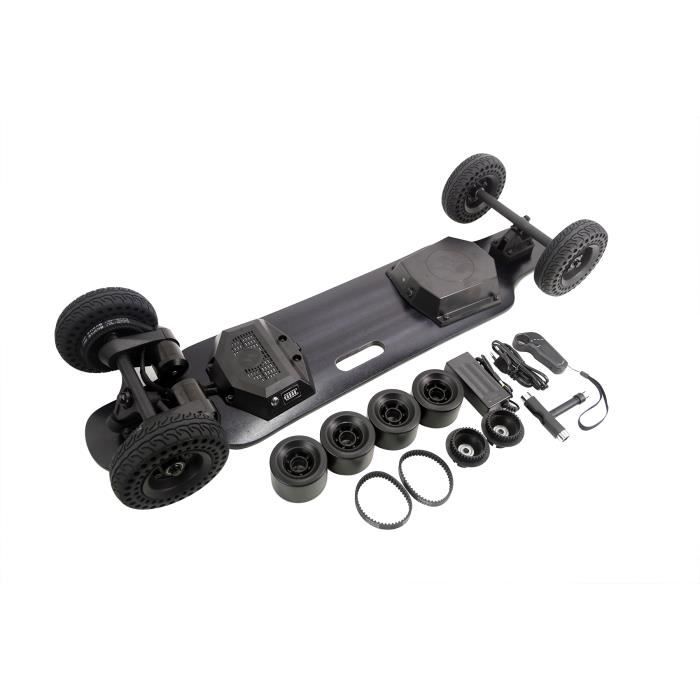 36,6 pouces SUV tout-terrain Longboard planche à roulettes électrique 2000W moteur 8000 mah batterie + échange de roues en PU