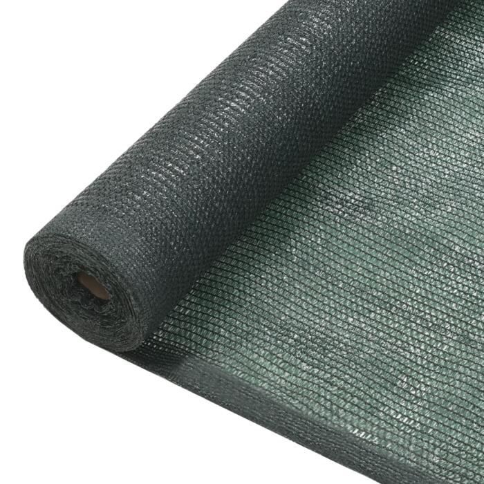 Filet brise-vue PEHD 1,5 x 10 m Vert