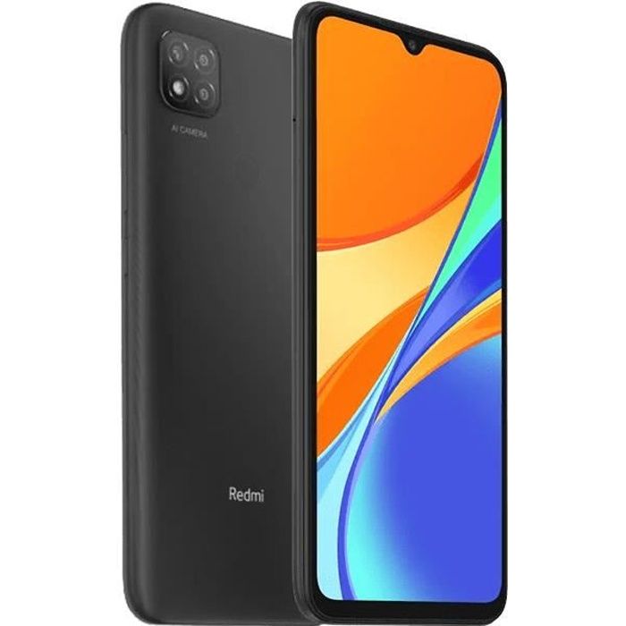 XIAOMI REDMI 9C 64Go Gris Écran 6,53\