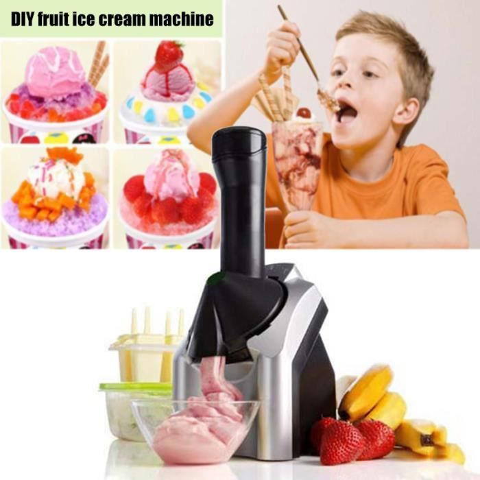 Machine à sorbet aux fruits électrique pour préparer des aliments végétariens sains