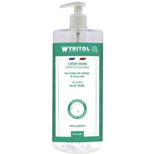WYRITOL Crème hydroalcoolique aloe vera - 500 ml