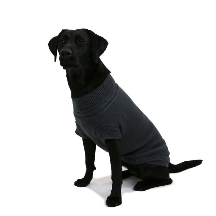 Comparer les prix de Pull - gilet Ancol - A-980281 - Muddy Paws Pull en Maille pour Chien Gris 30 cm 0,2 kg