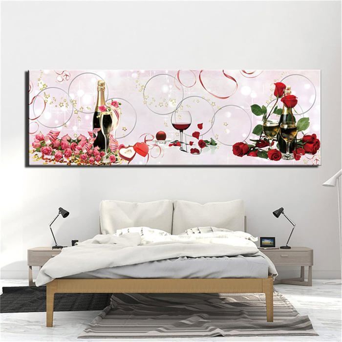 Kit Peinture Diamant 5D 'Instrument De Musique' - 30x40 Cm - Diamants Ronds, Toile Collante - Loisir Créatif Adulte/enfant - 2
