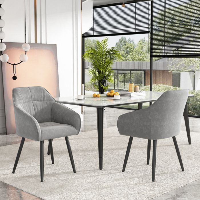 Lot De 6 Housses De Chaise Pour Chaises De Salle À Manger, Housses De