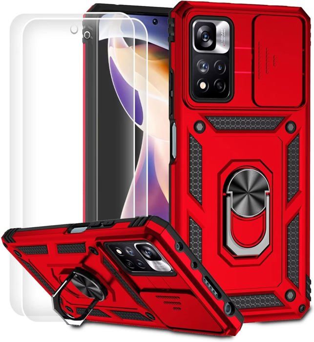 Jual Redmi Note 11 / Pro 5G 4G Case Armor Hybrid 2inOne Xiaomi